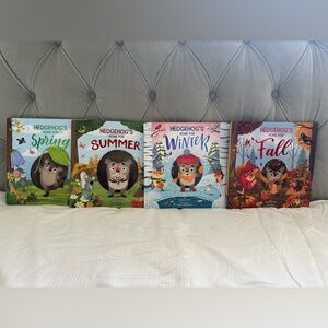 Hedgehog's Home for Summer, Spring, Fall and Winter ENTIRE KIDS BOOK COLLECTION